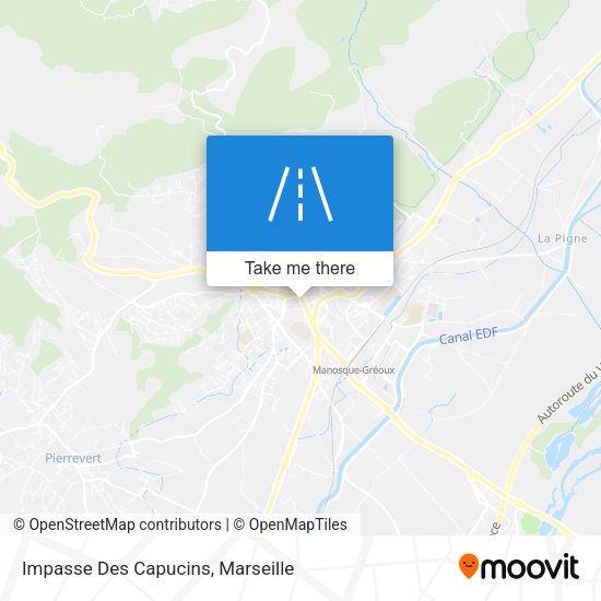 Impasse Des Capucins map