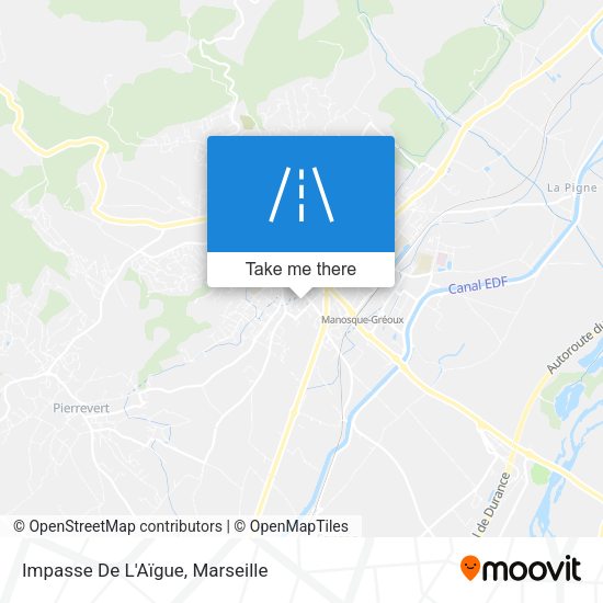 Impasse De L'Aïgue map