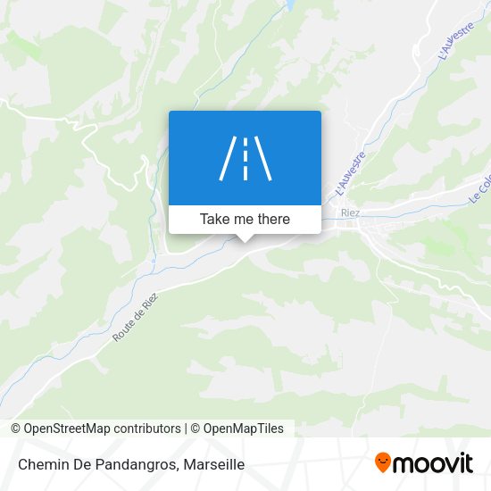 Chemin De Pandangros map