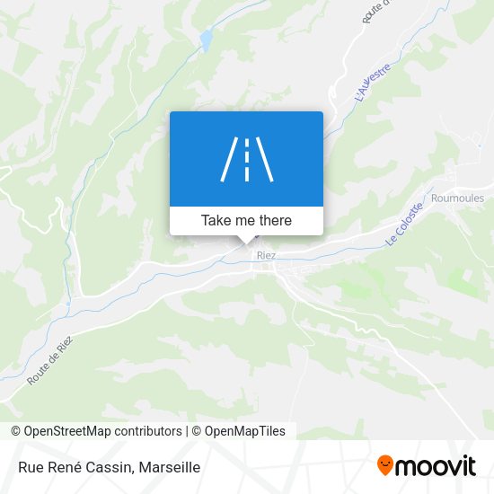 Rue René Cassin map
