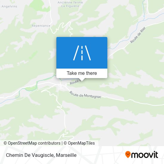Chemin De Vaugiscle map