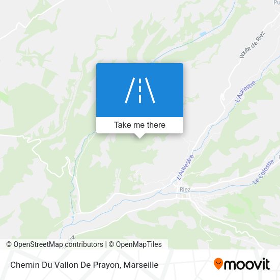 Chemin Du Vallon De Prayon map