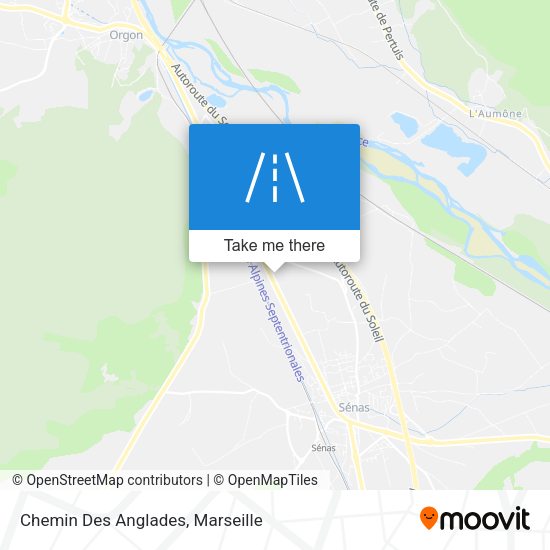 Chemin Des Anglades map
