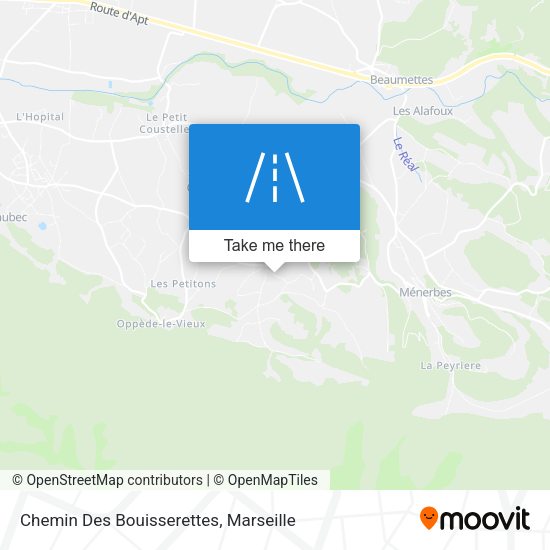 Chemin Des Bouisserettes map