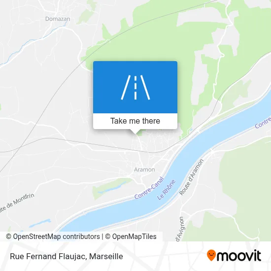 Rue Fernand Flaujac map