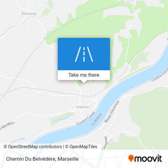 Chemin Du Belvédère map