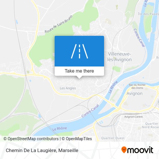Chemin De La Laugière map