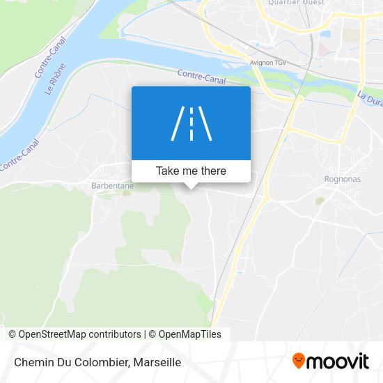 Chemin Du Colombier map