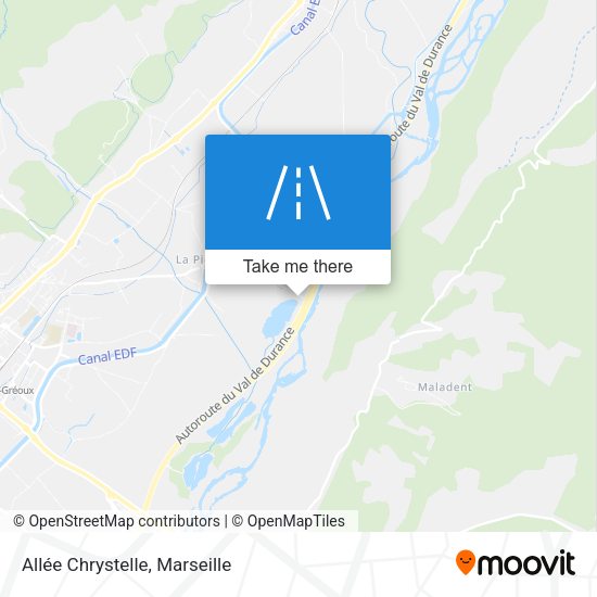 Allée Chrystelle map