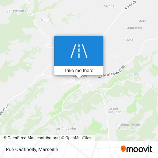 Rue Castinelly map