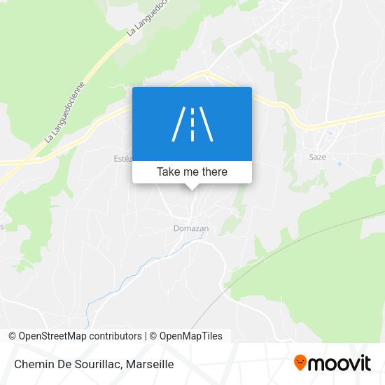 Chemin De Sourillac map