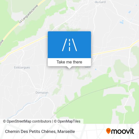 Chemin Des Petits Chênes map