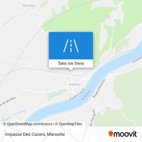 Impasse Des Cazers map