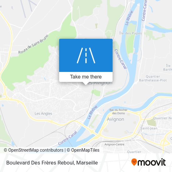 Boulevard Des Frères Reboul map