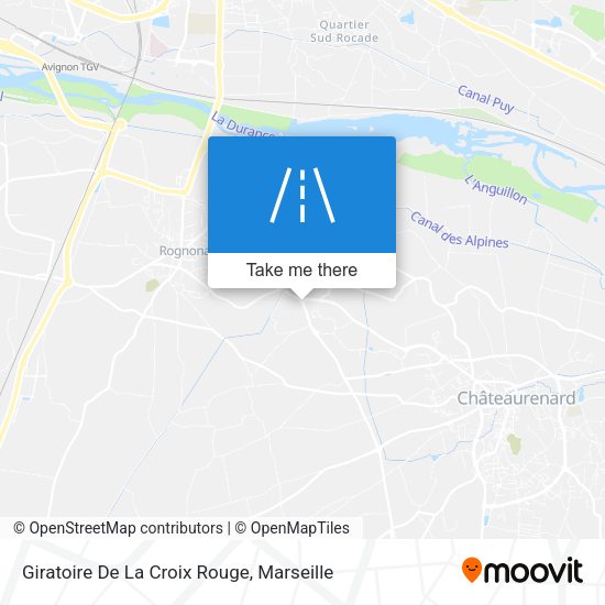 Giratoire De La Croix Rouge map