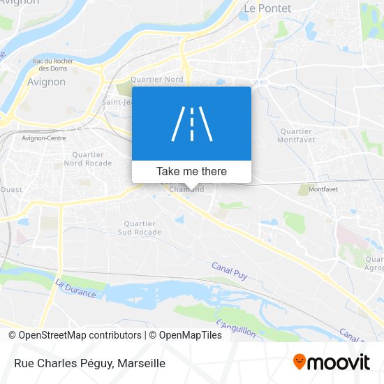 Rue Charles Péguy map