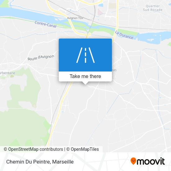 Chemin Du Peintre map