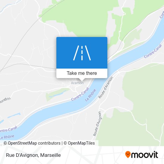 Rue D'Avignon map