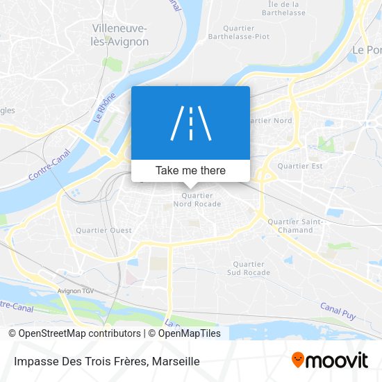 Impasse Des Trois Frères map
