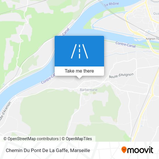 Chemin Du Pont De La Gaffe map
