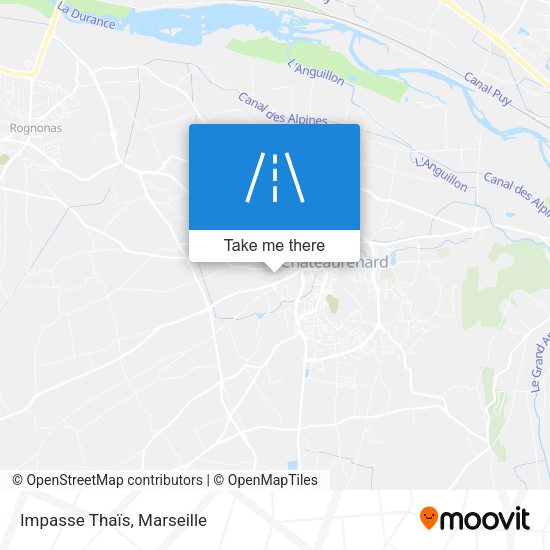 Impasse Thaïs map