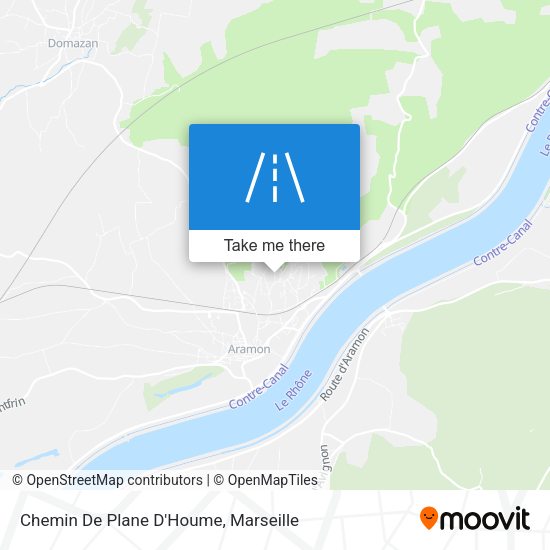 Chemin De Plane D'Houme map