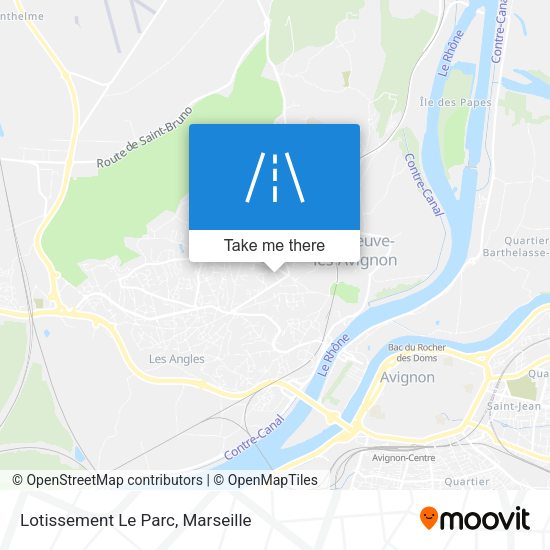 Lotissement Le Parc map