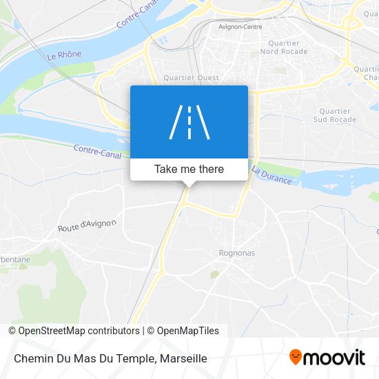 Chemin Du Mas Du Temple map