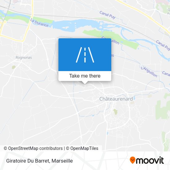Giratoire Du Barret map