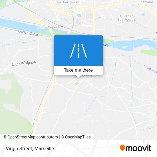 Rue De La Vierge map