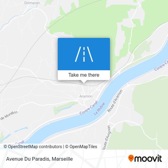 Avenue Du Paradis map