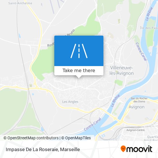 Impasse De La Roseraie map