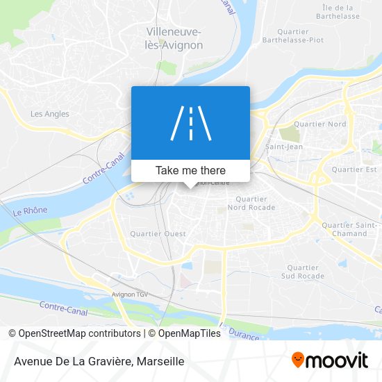 Avenue De La Gravière map
