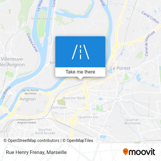 Rue Henry Frenay map