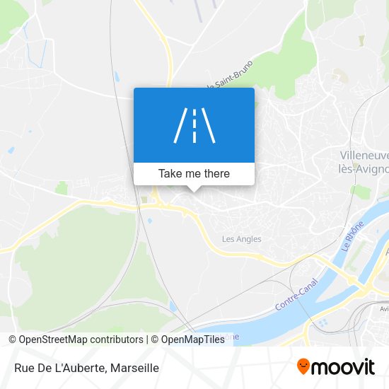 Rue De L'Auberte map