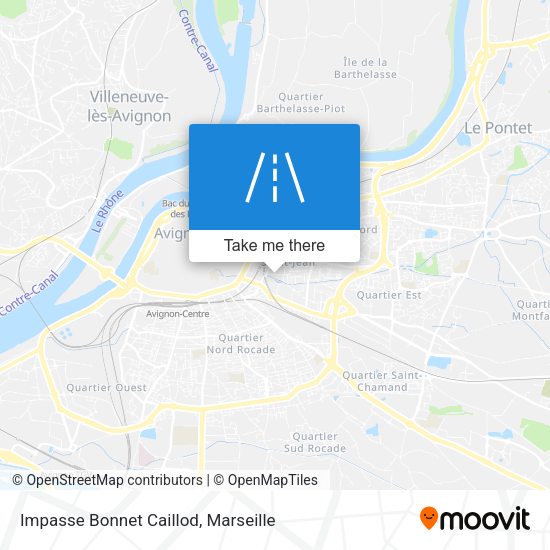 Impasse Bonnet Caillod map