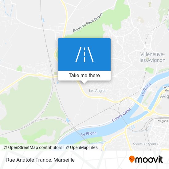 Rue Anatole France map