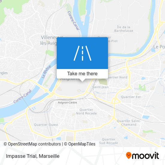 Impasse Trial map