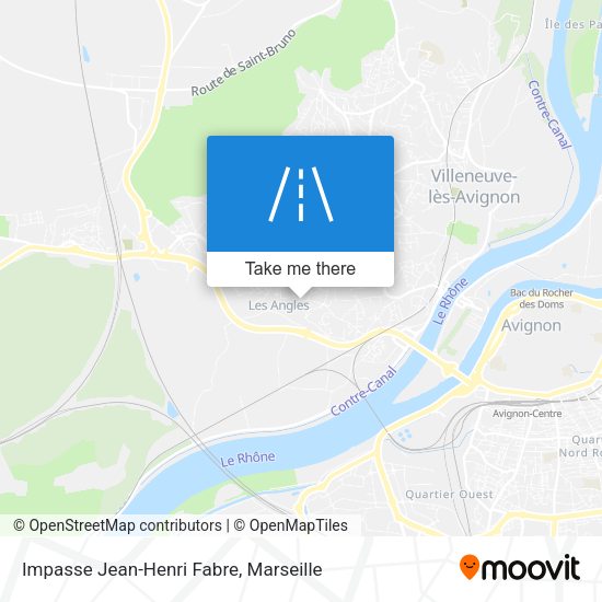 Impasse Jean-Henri Fabre map