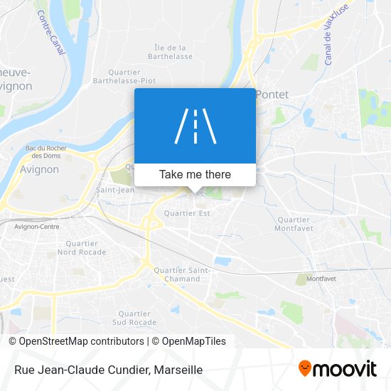 Rue Jean-Claude Cundier map