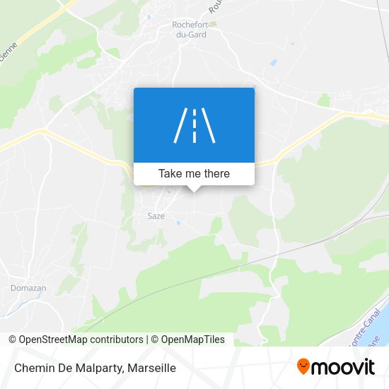 Chemin De Malparty map