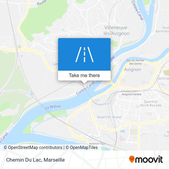 Chemin Du Lac map