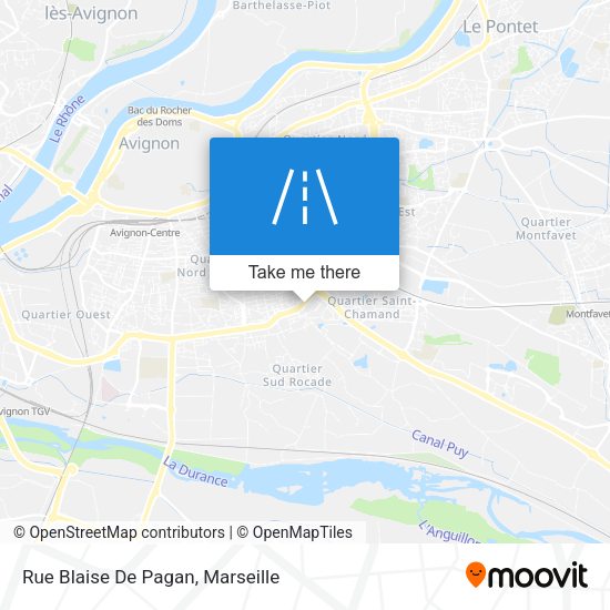 Rue Blaise De Pagan map