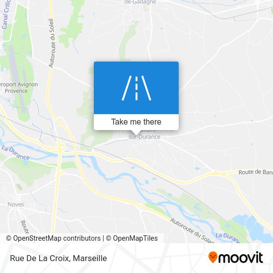 Rue De La Croix map