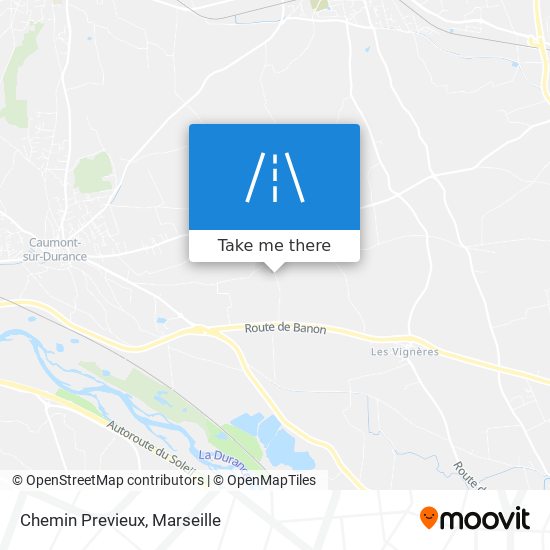 Chemin Previeux map