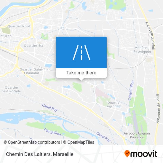 Chemin Des Laitiers map