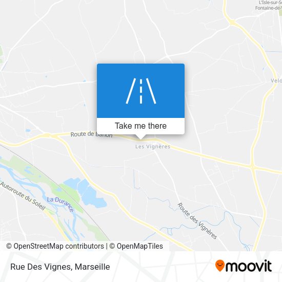 Rue Des Vignes map