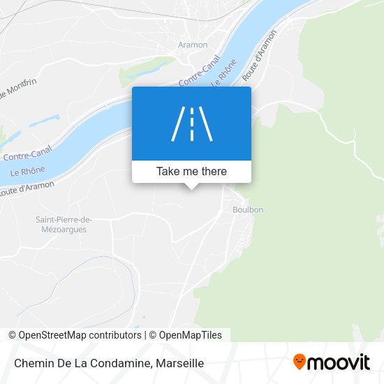 Chemin De La Condamine map