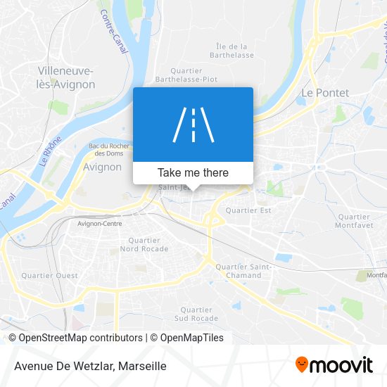 Avenue De Wetzlar map