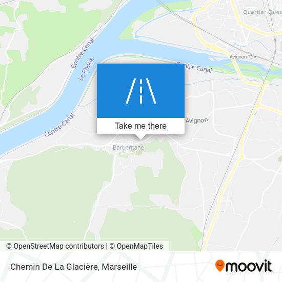Chemin De La Glacière map